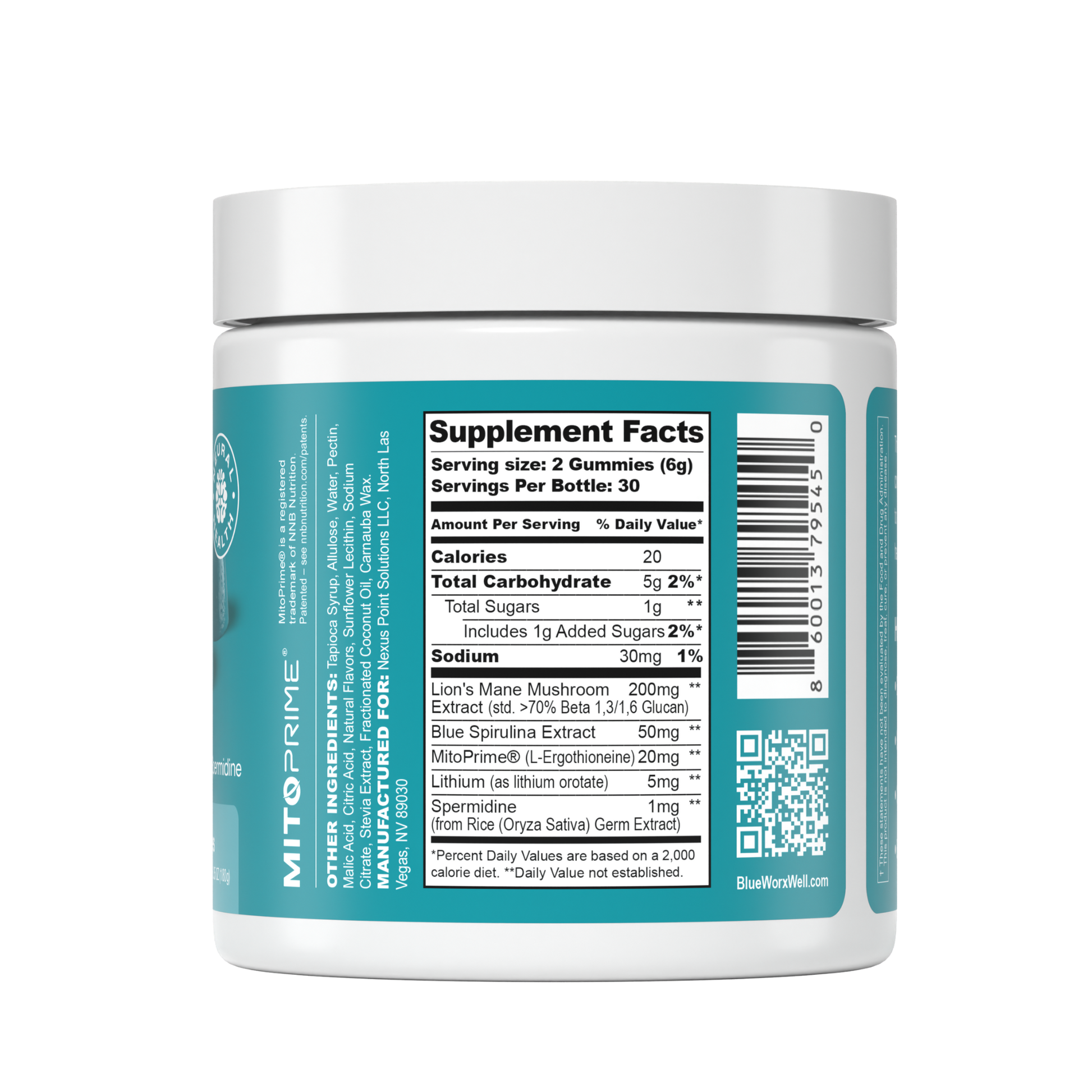 Brain Support Gummy Bites – Cognitive Health, Focus & Longevity Support - product image 4