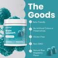 Brain Support Gummy Bites – Cognitive Health, Focus & Longevity Support - product image 7