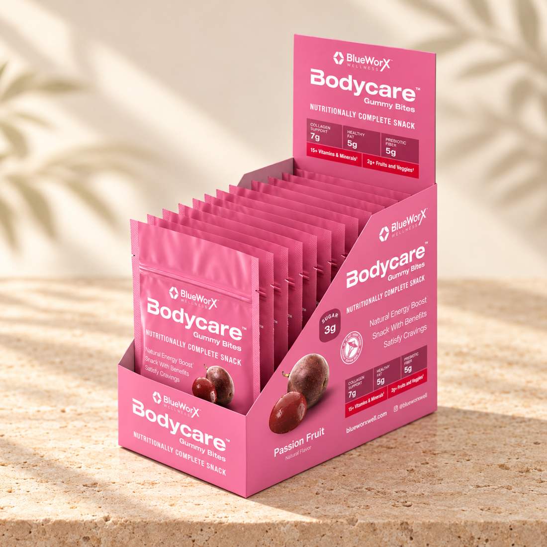 Bodycare Gummy Snacks (PASSION FRUIT)