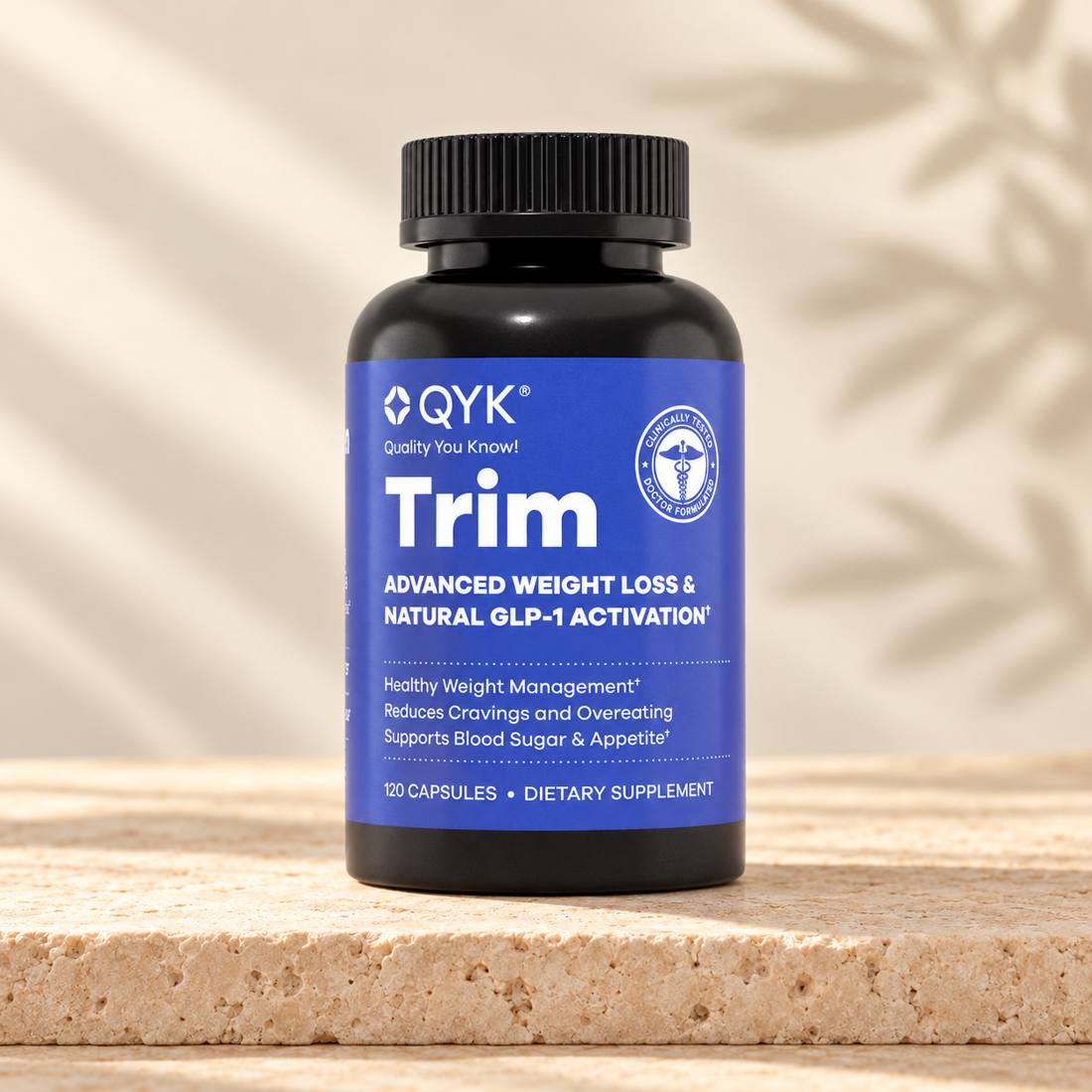 QYK® Trim: Natural GLP-1 Activation & Weight Management