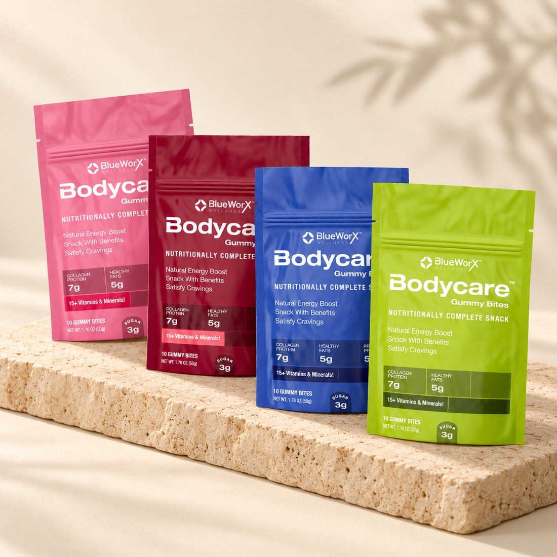 Bodycare Gummy Snacks (Variety 4-Pack)